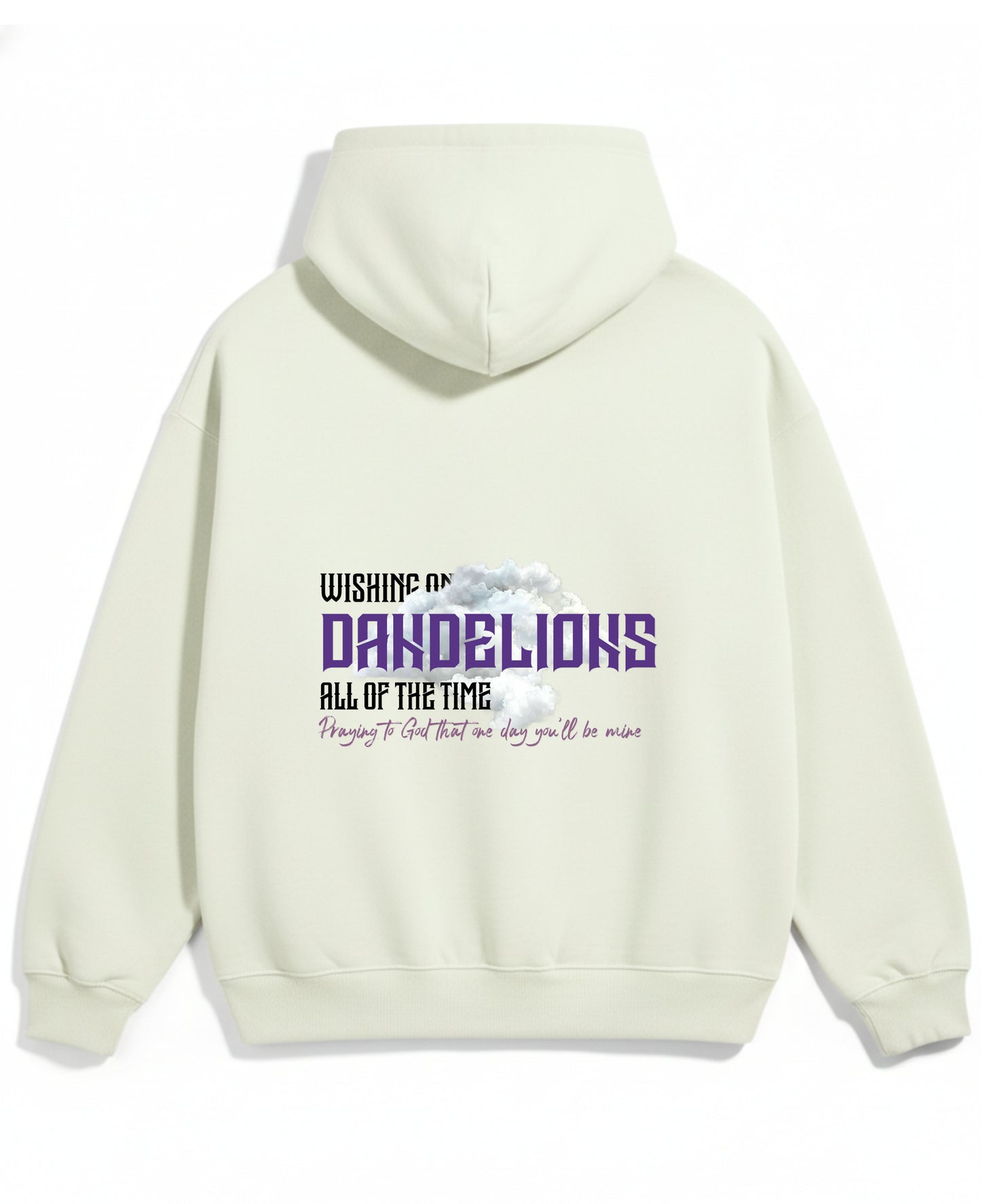Off-White Oversized Hoodie Back Design