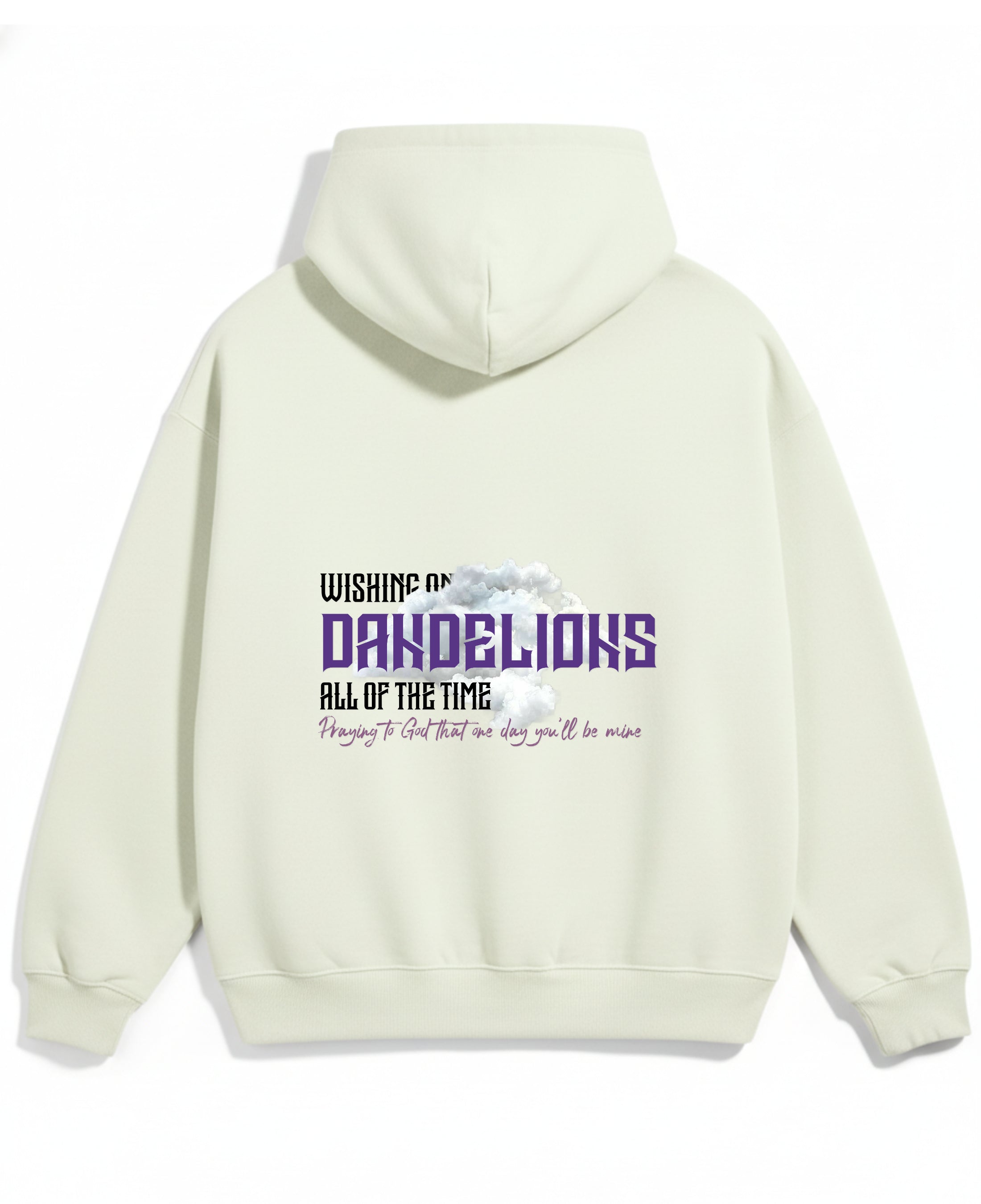 Off-White Oversized Hoodie Back Design