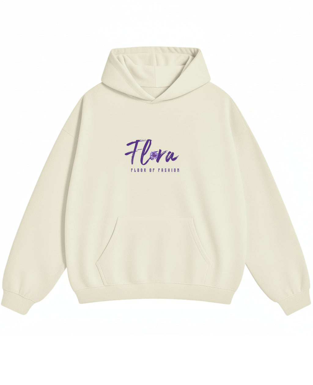 Off-White Oversized Hoodie Front Design