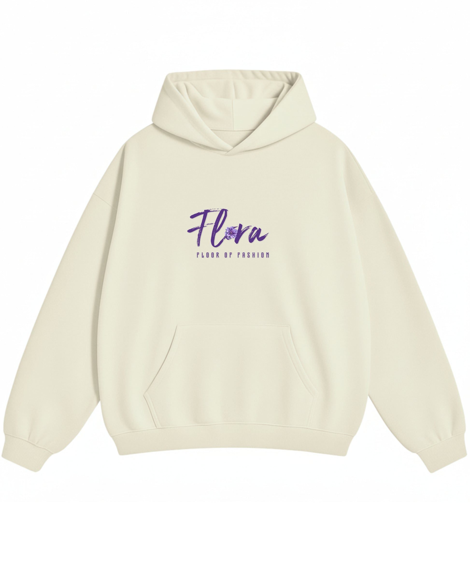 Off-White Oversized Hoodie Front Design
