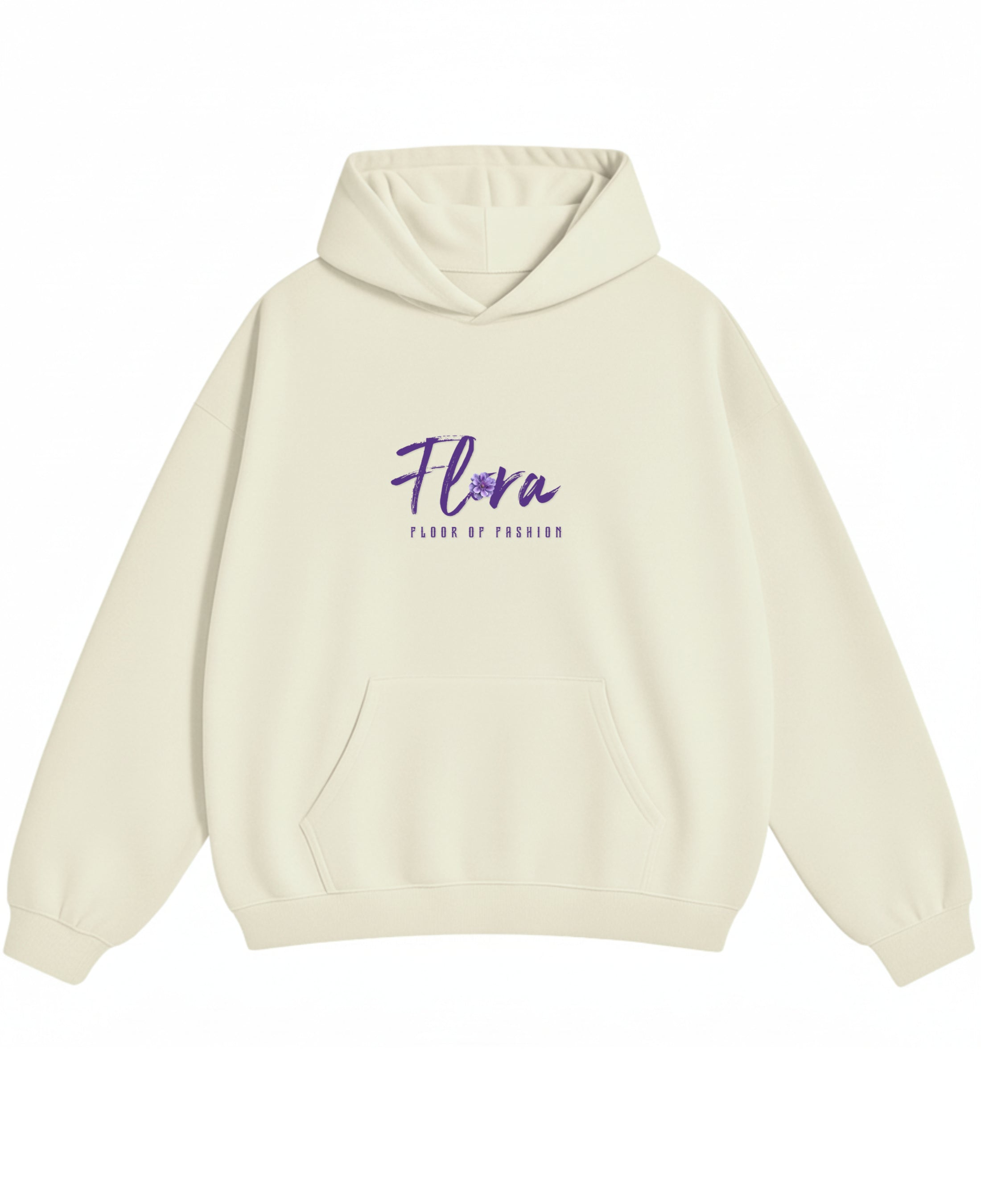 Off-White Oversized Hoodie Front Design