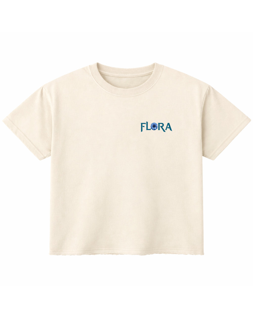 Off White Boxy Fit T-shirt Front Design