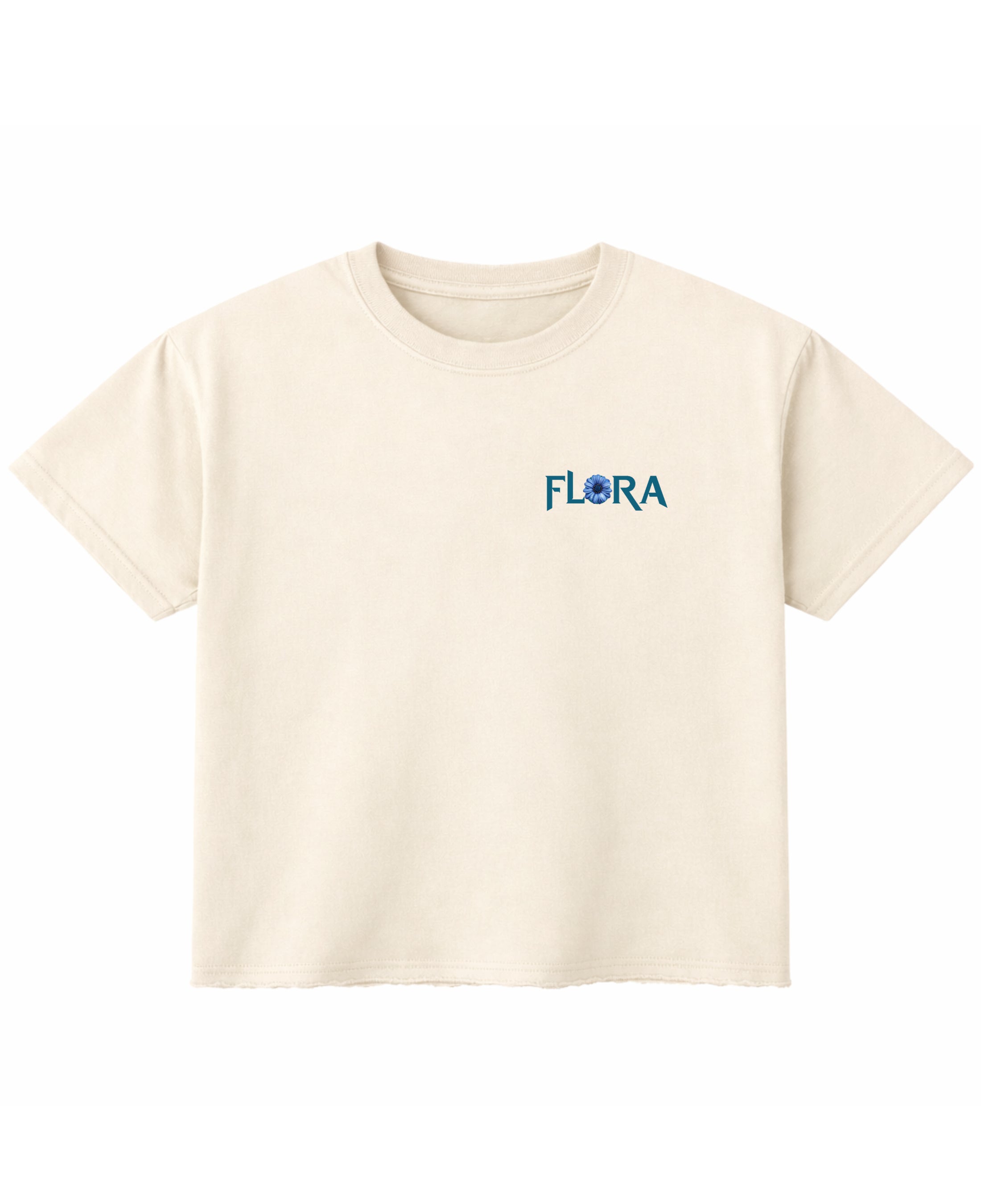 Off White Boxy Fit T-shirt Front Design