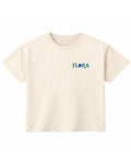 Off White Boxy Fit T-shirt Front Design
