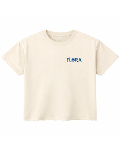 Off White Boxy Fit T-shirt Front Design