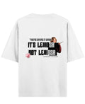 White Oversized T-shirt Back Design