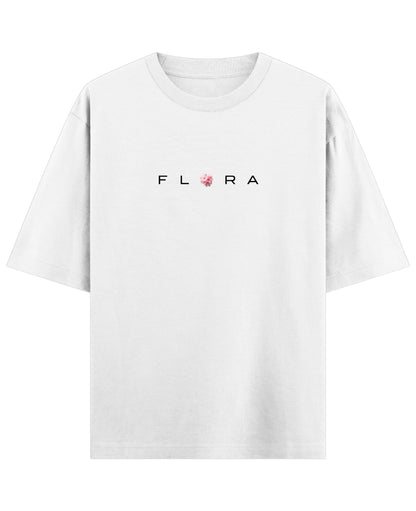 White Oversized T-shirt Front Design