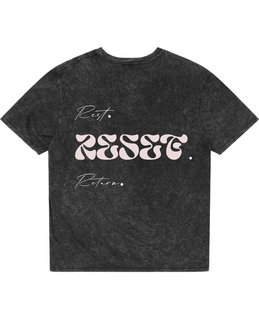 Acidwash Oversized T-shirt Back Design