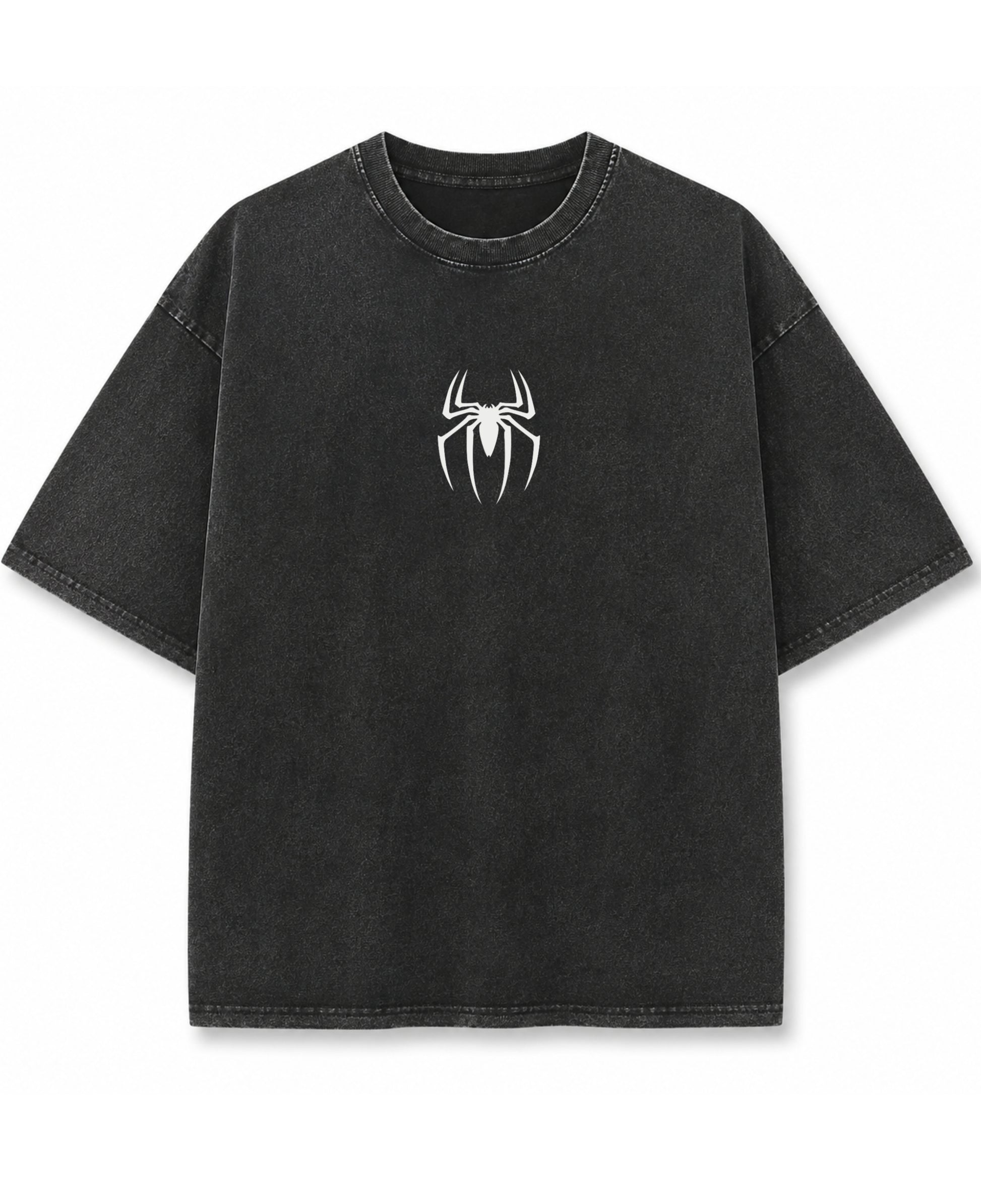 Vintage Fade Wash Oversized T-shirt Front Design