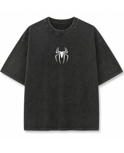 Vintage Fade Wash Oversized T-shirt Front Design
