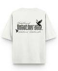 Off White Oversized T-shirt Back Design